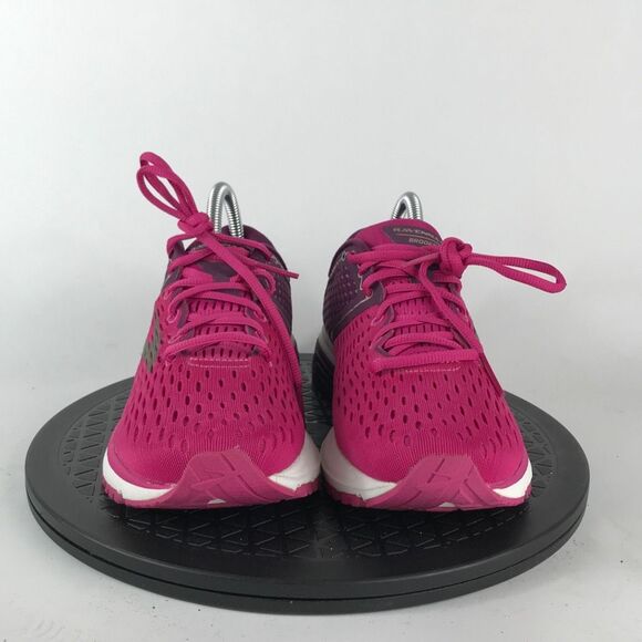 Brooks Ravenna 9 Pink/White Athletic Running Shoes 1202691B630 Women’s Size 9 - Picture 2 of 12